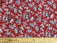 Penny Rose Floral Lawn Fabric