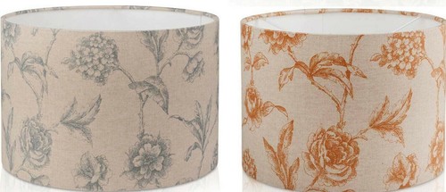 Linen byron with orange rust - byron,
