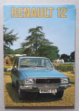 Renault 12 Range Brochure 1975