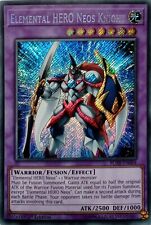 BLHR-EN064 ELEMENTAL HERO NEOS KNIGHT SECRET RARE 1ST EDITION YuGiOh CARD