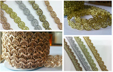 Sparkly Braided GOLD&SILVER