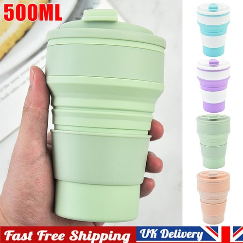 New 500ml collapsible silicone - collapsible,