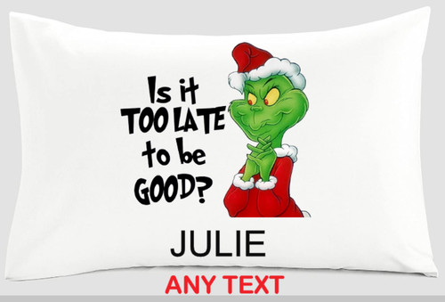 Grinch christmas cushion cover - cushion,