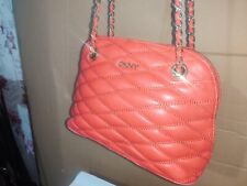 DNKY Red Leather Hand Bag