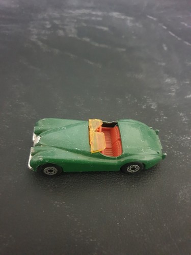 Matchbox jaguar xk120 green - matchbox,