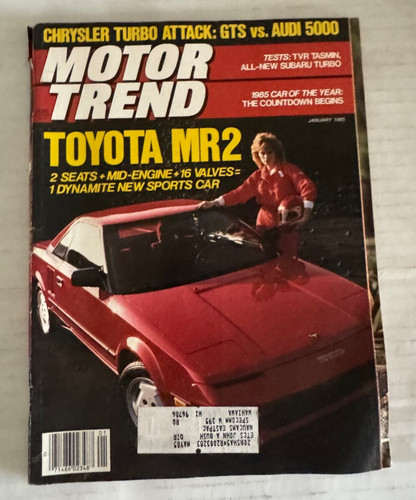 Motor trend magazine jan 1985 - magazine,