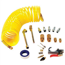 20 Piece Air Compressor Air Line Accessories Spray Gun Tools Kit Air Hose Set