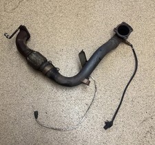 DeCat Downpipe Exhaust System Ford Fiesta Mk7 1.0L With Two Sensors