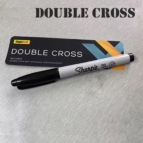 Double cross magic trick - magic, by