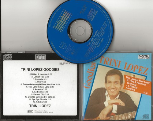 Trini lopez goodies 1985 - goodies, cd