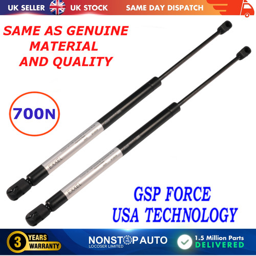 Rear tailgate gas struts - 2x,
