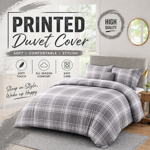 Luxury duvet cover reversible - duvet,