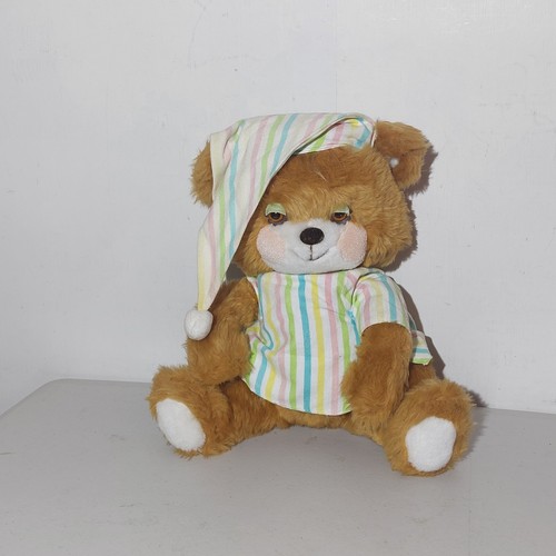 Vintage 80s golden - golden, bear