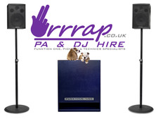 24 hr PA Hire - 700w Funktion
