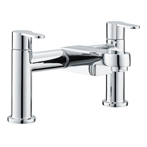 Modern chrome bathroom - bathroom, sink