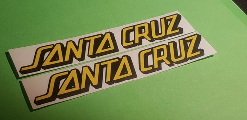 Santa cruz vinyl stickers - santa,