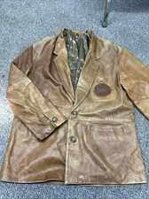 Vera Pelle Leather Jacket RRP £340 