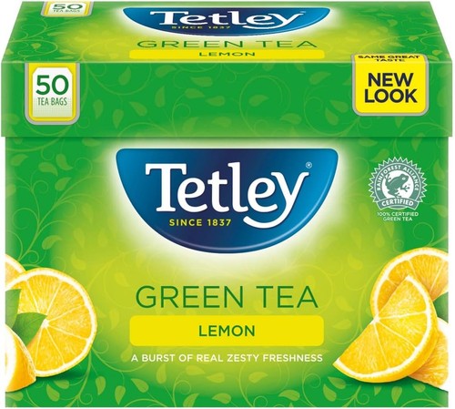 Tetley green tea - tetley,