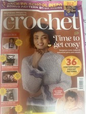 Inside Crochet magazine #182 2025 Time to get cosy + Back-to-School book