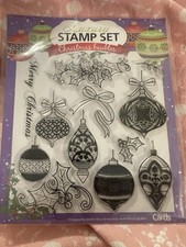 Luxury Clear Christmas Stamps