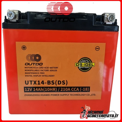 Ytx14 battery outdo - ytx14-bs,