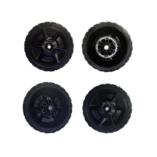 Pack lawn mower wheels - lawn,