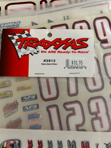 Vintage traxxas 3913 decal - vintage,