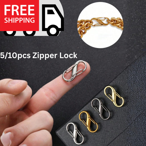 10pcs zipper lock clips anti - zipper,