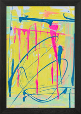 Wired for Love  Neon Abstract