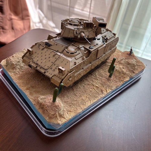 Built painted diorama - built, &