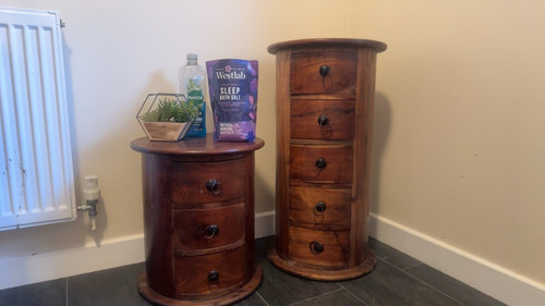 Oak wooden draws - 2,