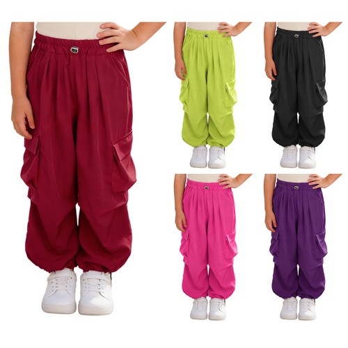 Girls cargo jogger pants - jogger,