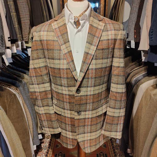 Vintage mens 40r tartan plaid - vintage,