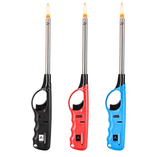 Refillable gas lighter long - gas,