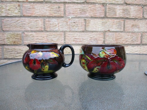 Moorcroft flambe orchid - moorcroft,