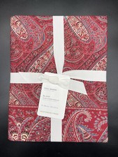 POTTERY BARN BLAIR FULL / QUEEN DUVET W/ 2 EURO SHAMS NEW WITH TAGS