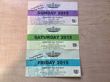 2015 Goodwood Revival Meeting Friday, Saturday & Sunday admission ticket set