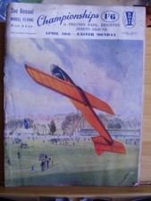 RARE VINTAGE 2ND ANNUAL MODEL FLYING CHAMPIONSHIPS SMAE BRIGHTON MODEL AIRCRAFT