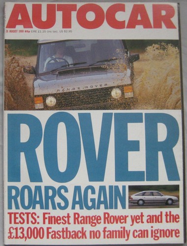 Autocar magazine august - autocar, 31