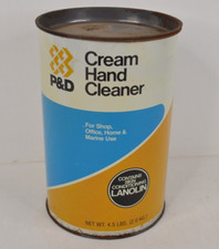 P&D Cream Hand Cleaner Tin Can