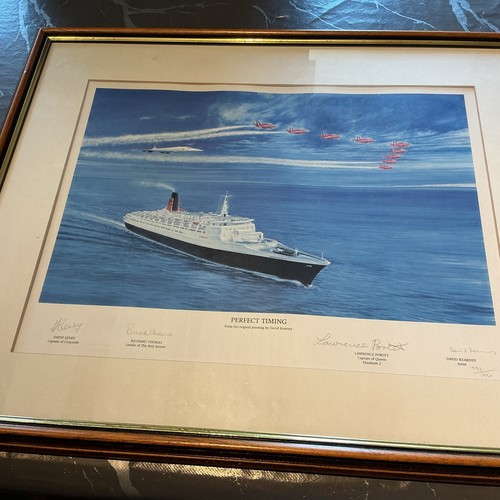 Signed print perfect timing - print,