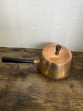 Vintage Solid Copper Sauce Pan