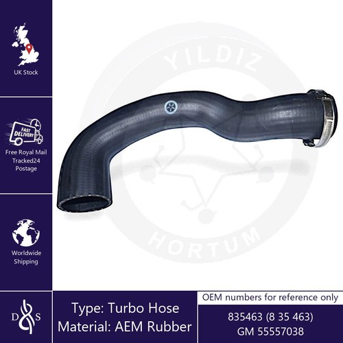 Turbo hose fits vauxhall astra - fits,