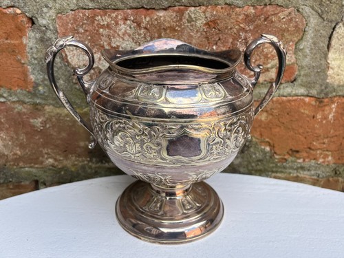 Antique silver plated - , sugar
