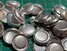 Self Cover Buttons | Flat Back