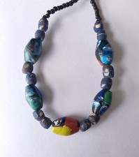 Millefiori bead necklace - bead,