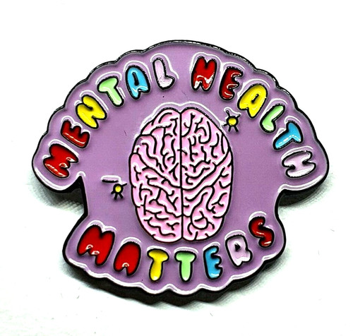 Mental health matters pin - mental,