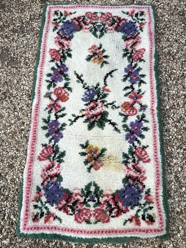 Whimsical vintage floral hand - vintage,