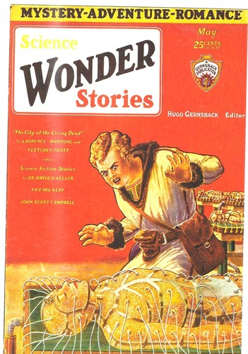 Science fiction comic book - science,