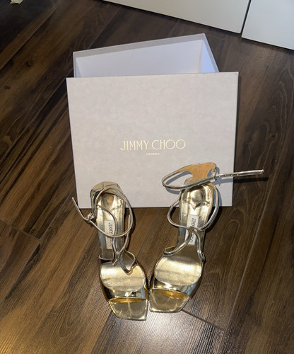 Jimmy choo azia gold leather - choo,
